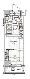 PREMIUM CUBE 池袋本町 (プレミアムキューブ池袋本町) 4階 間取り図