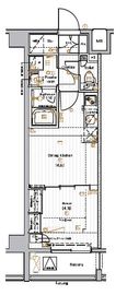 PREMIUM CUBE 池袋本町 (プレミアムキューブ池袋本町) 6階 間取り図