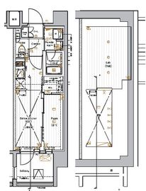 PREMIUM CUBE 池袋本町 (プレミアムキューブ池袋本町) 7階 間取り図