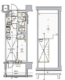 PREMIUM CUBE 池袋本町 (プレミアムキューブ池袋本町) 7階 間取り図