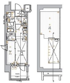 PREMIUM CUBE 池袋本町 (プレミアムキューブ池袋本町) 7階 間取り図