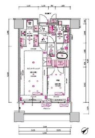 目黒第一マンションズ 812 間取り図