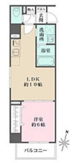 フレア・F 301 間取り図