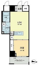 ベルファース本郷弓町 1102 間取り図