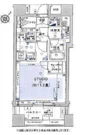 ブリリア綱島idステーションフロント 2階 間取り図