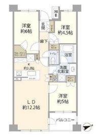 クラッシィハウス浜田山 1階 間取り図