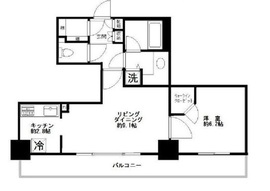 アリビオーレ神楽坂シティタワー 4階 間取り図