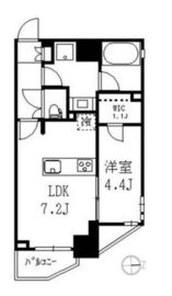 ラティエラ中野 304 間取り図
