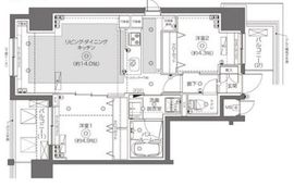 ZOOM王子神谷 3階 間取り図