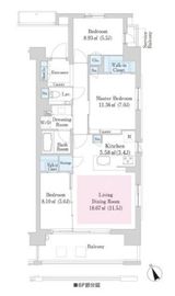 シティハウス吉祥寺北町 6階 間取り図