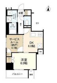 デュオステージ新高円寺 10階 間取り図