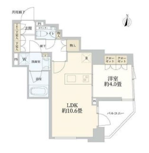 ブランズ三鷹 12階 間取り図