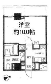 カスタリア門前仲町2 908 間取り図
