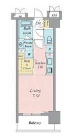 クリオ赤羽壱番館 202 間取り図