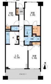 CASSIA横濱ガーデン山 410 間取り図