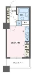 ドゥーエ横浜駅前 505 間取り図