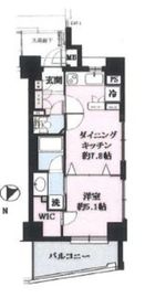 イトーピア大島ステーションコート 6階 間取り図