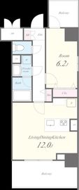 Meanui kinshicho (メアヌイ錦糸町) 305 間取り図
