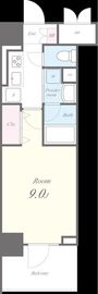 Meanui kinshicho (メアヌイ錦糸町) 902 間取り図