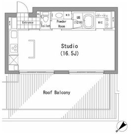 ル・シヤージュ神宮前 402 間取り図