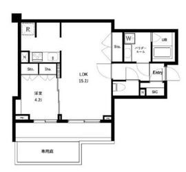 セジョリ高井戸 101 間取り図