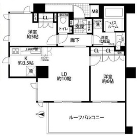 アトラス池尻レジデンス 7階 間取り図