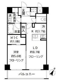 ガーデンヒルズ柿ノ木坂 302 間取り図