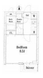 コンセール中延 203 間取り図