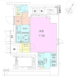 恵比寿レジデンス弐番館 703 間取り図