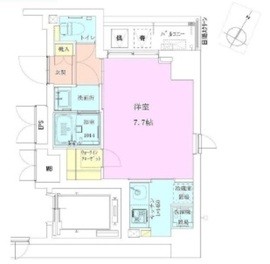 恵比寿レジデンス弐番館 703 間取り図