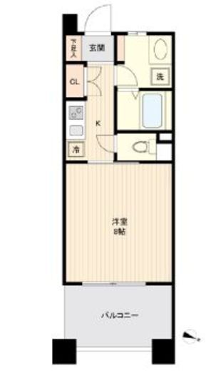 ドゥーエ板橋 403 間取り図
