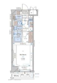 コンシェリア目黒 THE RESIDENCE 3階 間取り図