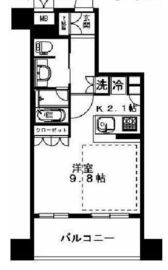 クオリアYZ恵比寿 6階 間取り図