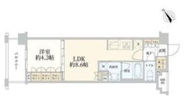 グローベルザ・プレイス東高円寺 404 間取り図