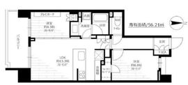 パークナード経堂 2階 間取り図