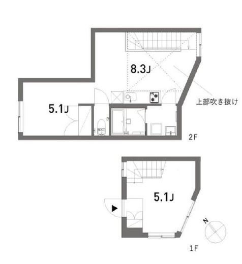TAKANAWA SITE E 間取り図