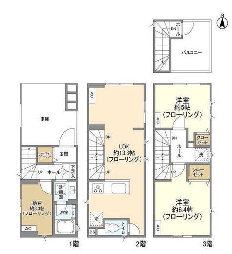 Kolet亀有 (コレット亀有)#3～#7 #04 間取り図