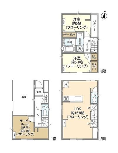 Kolet亀有 (コレット亀有)#3～#7 #05 間取り図
