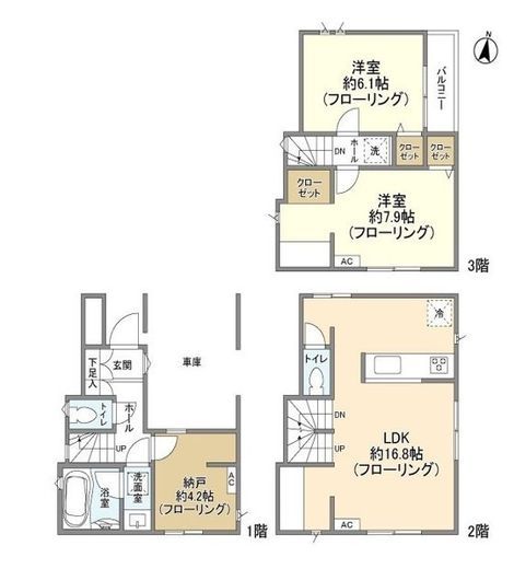 Kolet亀有 (コレット亀有)#3～#7 #07 間取り図