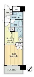 藤和六本木ホームズ 2階 間取り図