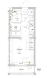 ARKMARK中野坂上(アークマーク中野坂上) 3階 間取り図