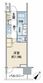 ザ・パークハウス谷中道灌山テラス 2階 間取り図