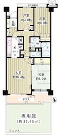 要町ガーデンハイツ 103 間取り図