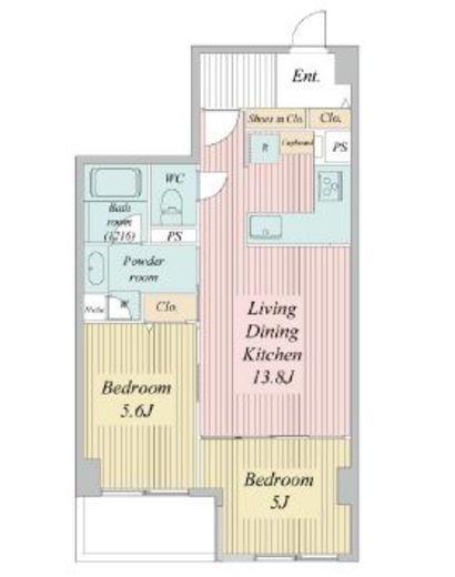グリーンホームズ2 306 間取り図