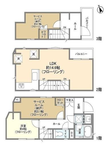 Kolet赤羽岩淵 (コレット赤羽岩淵)#03～#05 #05 間取り図