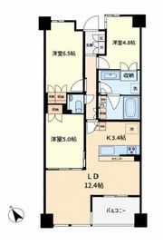 インプレスト早稲田壱番館 5階 間取り図