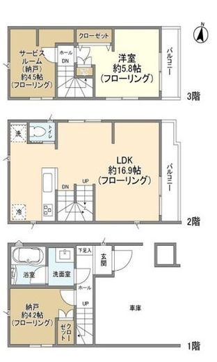 Kolet王子神谷 (コレット王子神谷)#6.#7 #06 間取り図