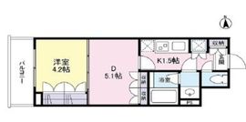 リバーレ池袋 203 間取り図