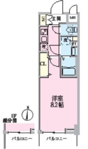 ルネサンスコート文京白山 402 間取り図