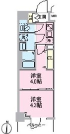 ルネサンスコート文京白山 502 間取り図